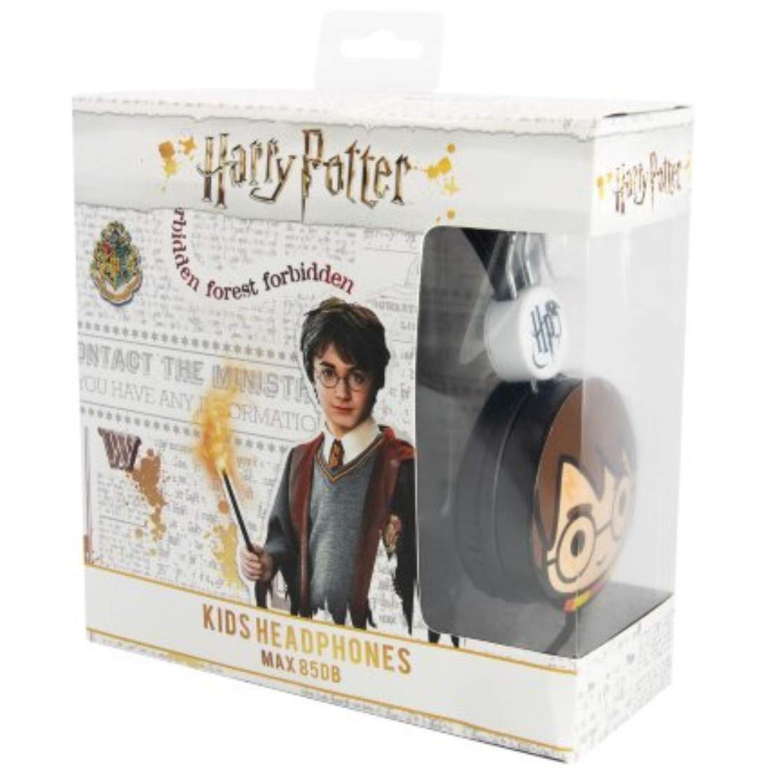OTL Technologies Casque stéréo Harry Potter pour enfants avec limite de volume (MAX 85 DB) et bandeau réglable OTL Technologies Casque stéréo Harry Potter pour enfants avec limite de volume (MAX 85 DB) et bandeau réglable